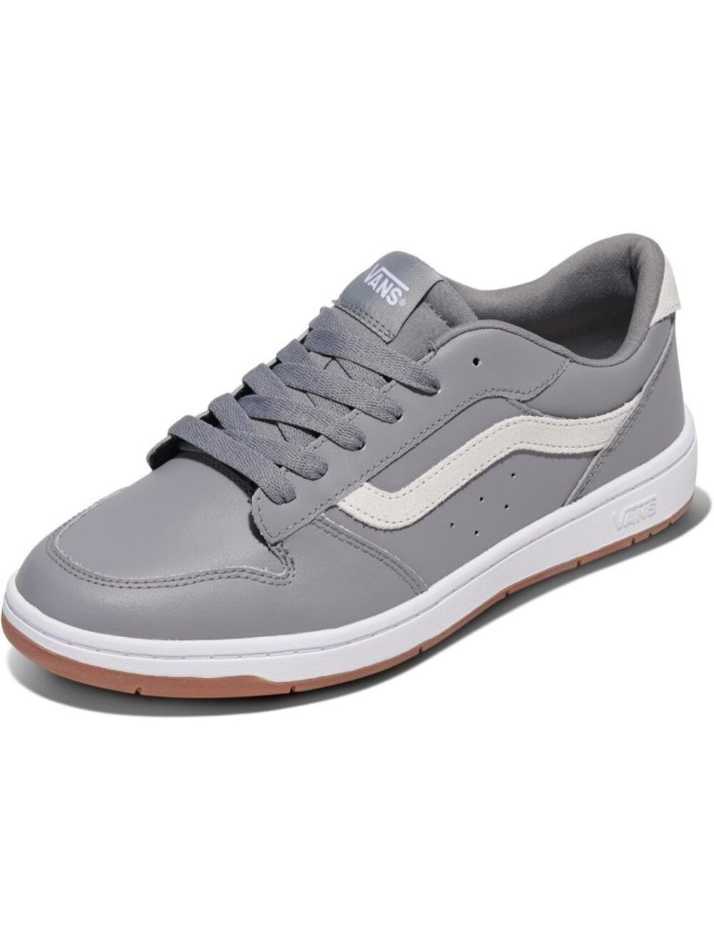 Vans Men's Frost Grey Closed Toe Lace Up Comfortable Ryland Ls Sneakers Shoes